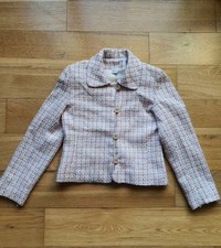 multi colour tweed jacket