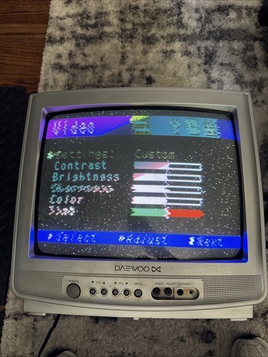 Daewoo inch vintage gaming - daewoo, 13