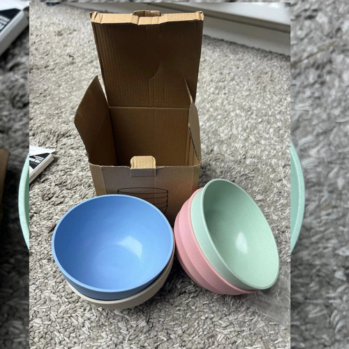 Plastic lightweight bowl sets - bowl,