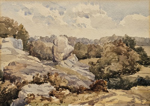 Rocky outcrop dartmoor - rocky,