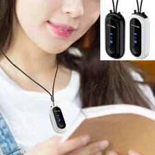 USB Mini Portable Air Purifier Necklace Wearable Personal Anion Negative Ionizer