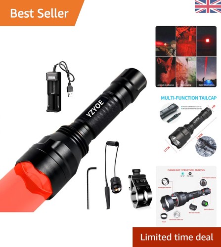 Rechargeable red led hunting - rechargeable,