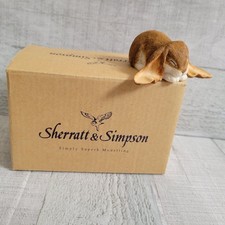 Lop Bunny Figurine. SHERRATT &