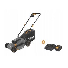 Titan Rotary Lawn Mower TTI1142LWM Cordless Height Adjustment 18V 32cm 30L