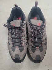 Ladies Karrimor Summit 20 walking shoes size 10 (44.5) Black/red