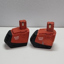 LOT OF 2 HILTI 2.0 & 3.0 Ah