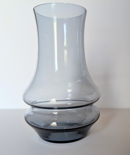 Riihimaki glass hooped vase - glass,