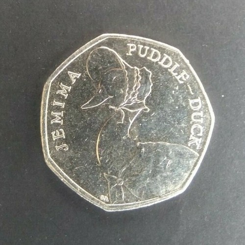 Beatrix potter 50p coins - potter, fifty