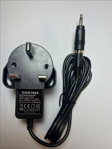 Replacement dc adaptor - replacement, 7.5v