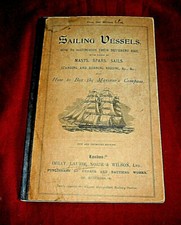 VARIETIES OF SAILING VESSELS & NAMES OF MASTS SPARS SAILS. Illus Hardback. Good.