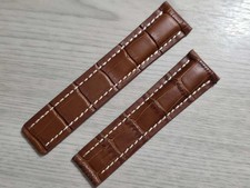 22mm Light Brown Leather Watch