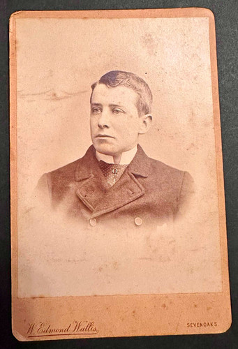 Victorian cabinet card young - cabinet,
