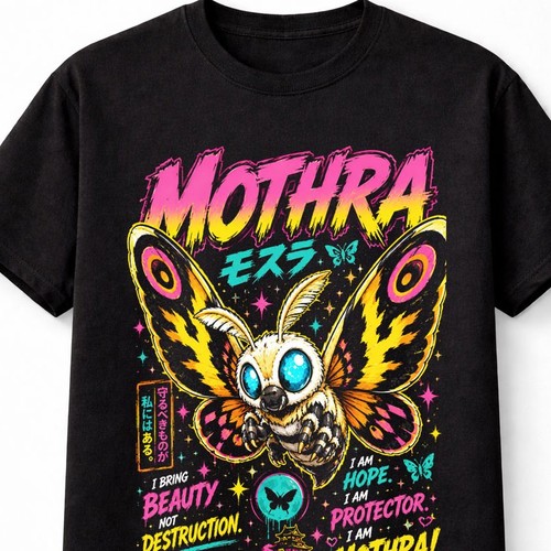 Mothra japanese kaiju monster - japanese,