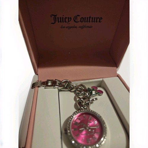 Juicy couture pink dial charm - juicy,