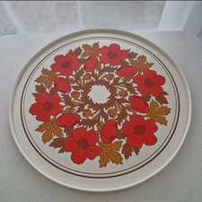 Vintage Retro Round  Melamine