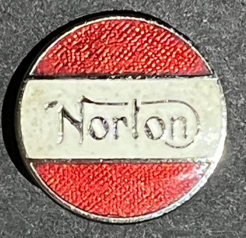 Motorcycle pin badge - pin, norton