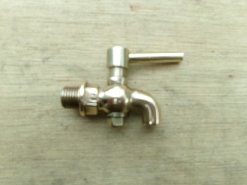 New brass water drain - brass, tap