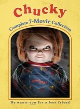 Chucky: The Complete 1-7 Movie Box Set | Child's Play | Lenticular Cover | DVD