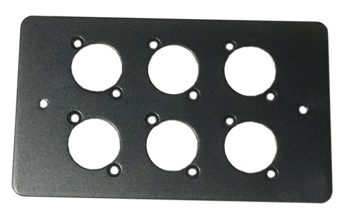 Xlr hole black - 6,