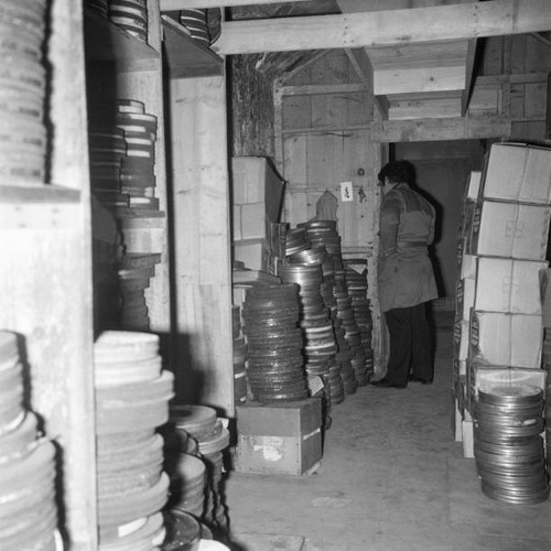 General view film reels