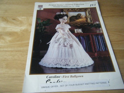 Knitting pattern dolls dress - pattern,