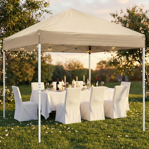 Pop gazebo garden - up, x