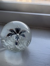 Murano Glass Paperweight Bird