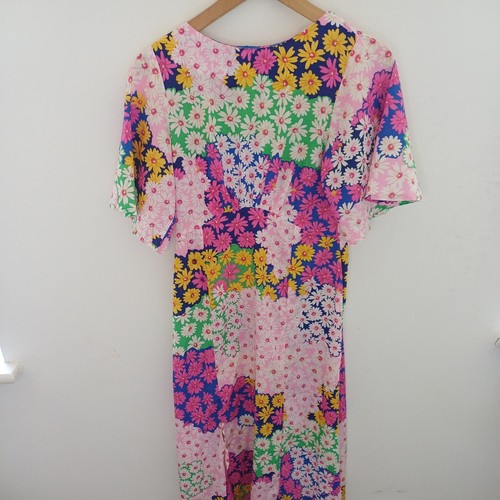 Floral maxi dress size pink - floral,