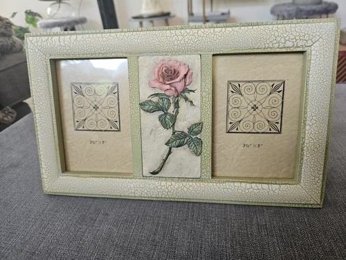 Antique art flower - flower, double