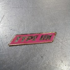 Fits: Subaru Impreza Newage 2001-2007 Pink STi Type UK Badge Emblem