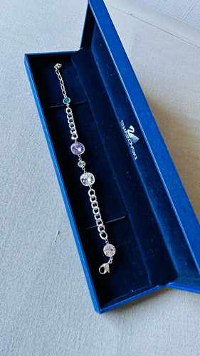 Swarovski silver chain tennis - swarovski,