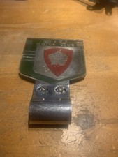 B U Motor Club  car badge  with Desmond bracket  