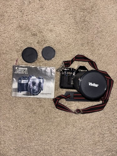 Canon program black - ae-1, film