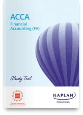 FINANCIAL ACCOUNTING (FA) - STUDY TEXT (202021) by KAPLAN Book The Cheap Fast