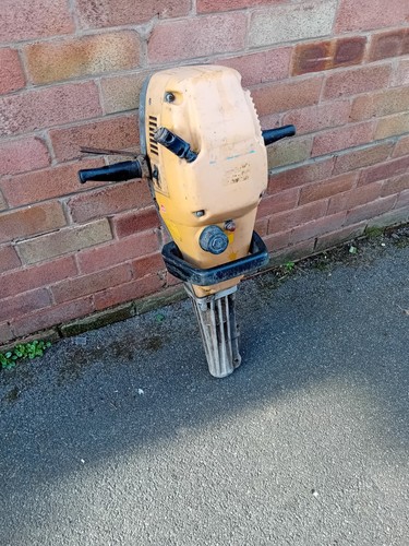 Petrol jackhammer concrete - jackhammer,,