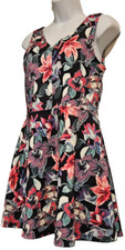 size 10 floral sleeveless