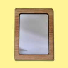Wood Framed, Rectangle Mirror - Wood Options, Engraving Available