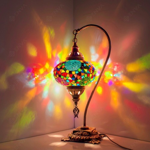 Turkish table lamp - table, moroccan