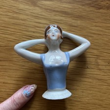Antique Porcelain Half Doll