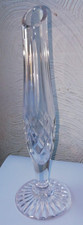 Vintage Cut Glass Vase –
