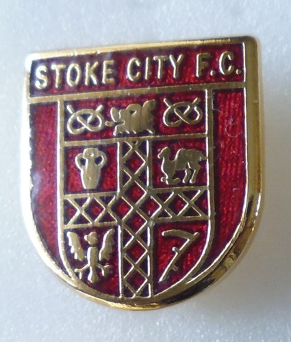 Stoke city football enamel - stoke,