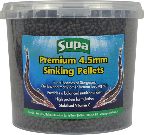 5mm sinking pellets - sinking,