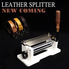 Manual Leather Peeling Machine Leatherworking Tool Leather Skiver Splitter