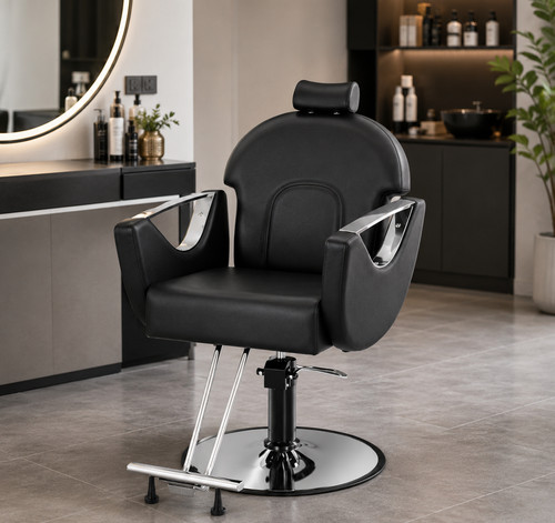 Barber chair reclining - chair,
