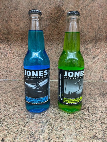 Jones cane sugar soda - x2,