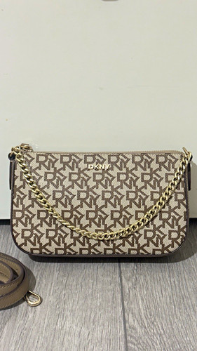 Dkny monogram shoulder - shoulder, bag