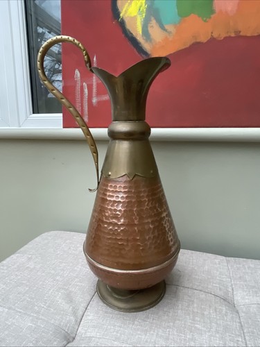 Vintage copper brass - copper, hand