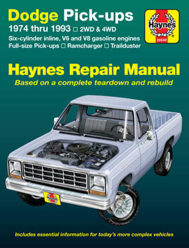 Dodge ramcharger trailduster - dodge, &
