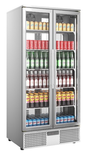 Upright door stainless steel - door,