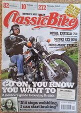 Classic Bike Magazine 2006  Enfield 750 GSXR GSXR750 slabside slabby TZ750